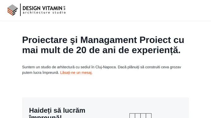 Studio de arhitectura | Design Vitamin