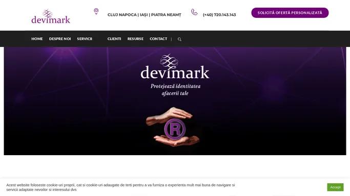 Devimark - Inregistrare marci - OSIM, EUIPO, WIPO