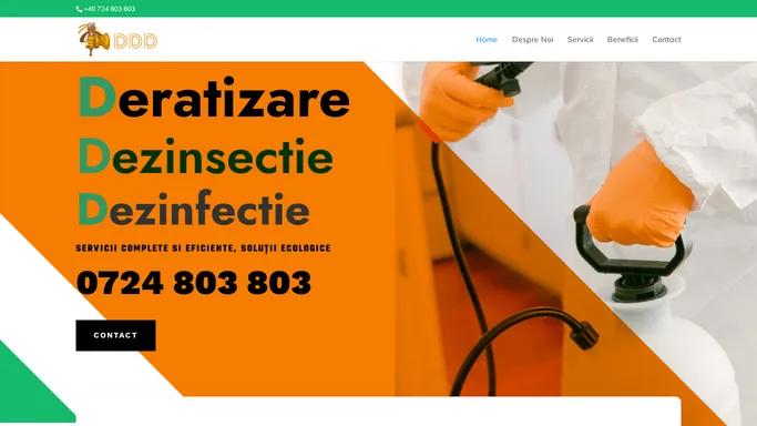 Servicii Deratizare Dezinsectie Dezinfectie Bucuresti |