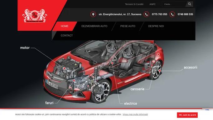 Dezmembrari Nino - Dezmembrari, piese si inchirieri auto Suceava