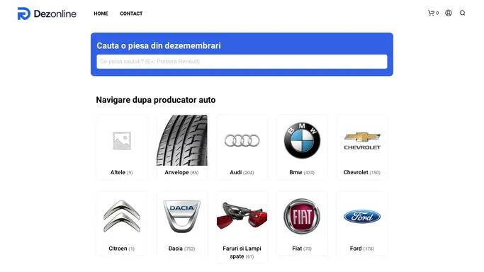 Piese Din Dezmembrari Auto — Dezonline