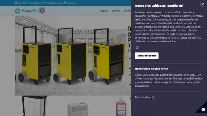 Acasa - AlecoAir | Dezumidificator | Aeroterme Electrice si Tunuri de caldura | Umidificator | Termohigrometre