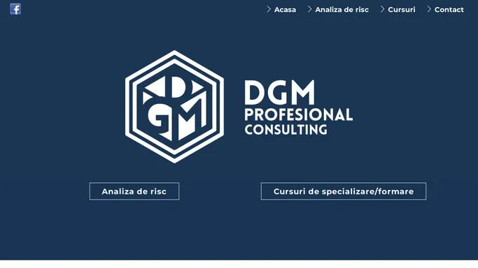 DGM Profesional - Analiza de risc | Cursuri de formare/specializare