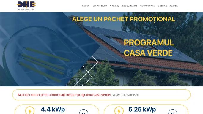 Programul Casa Verde | DHELECTRIC