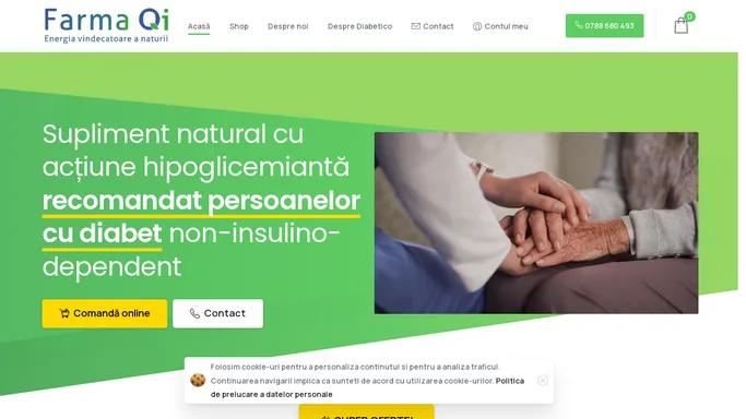 Company Homepage Elementor - Diabetico