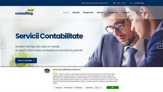 Diani Consulting – Firma Contabilitate Craiova