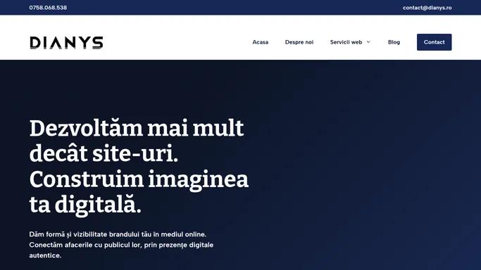 Web design, creare site si magazin online, optimizare SEO