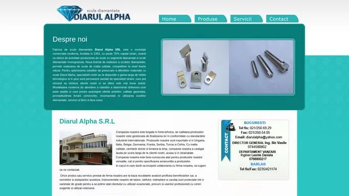 Diarul Alpha SRL - scule diamantate