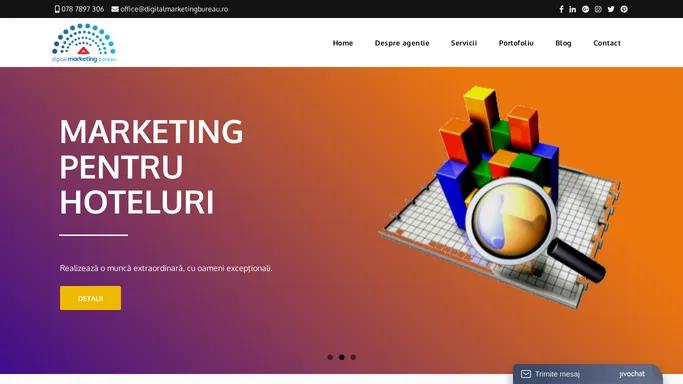 Digital Marketing Bureau – Impreuna construim povestea succesului tau!
