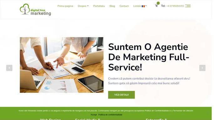Prima pagina - Digital Tree Marketing
