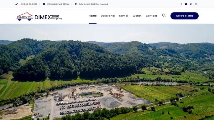 DIMEX 2000 - Constructii industriale, constructii drumuri si poduri - DIMEX 2000 COMPANY