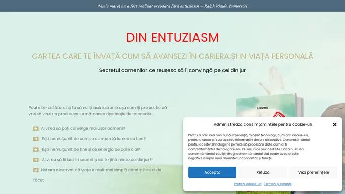 Din Entuziasm – Prima mea Carte – Florin Smeu