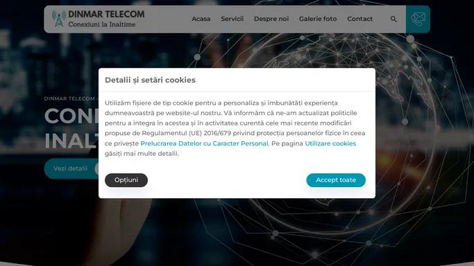 DINMAR TELECOM - Firma care ofera servicii complete de instalari, mentenanta si intretinere retele de telecomunicatii Prahova | DINMAR TELECOM - Firma care ofera servicii complete de instalari, mentenanta si intretinere retele de telecomunicatii Prahova