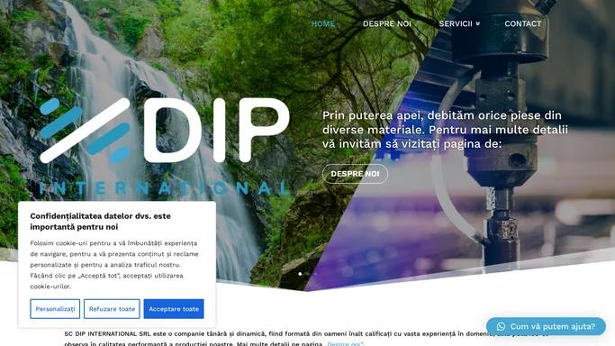 DIP | Debitare cu jet de apa