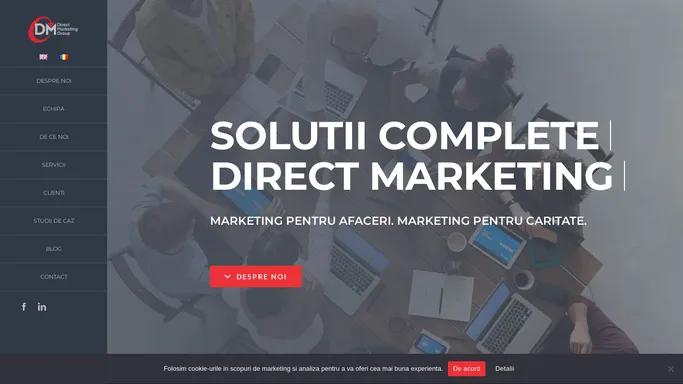 Solutii complete - Direct Marketing