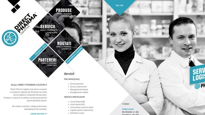 Direct Pharma Logistics - servicii logistice pentru companiile farmaceutice