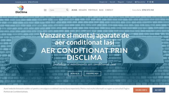 Disclima | Vanzare Aparate de Aer Conditionat si Montaj