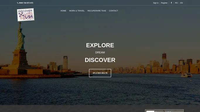 Discover USA - Work and Travel