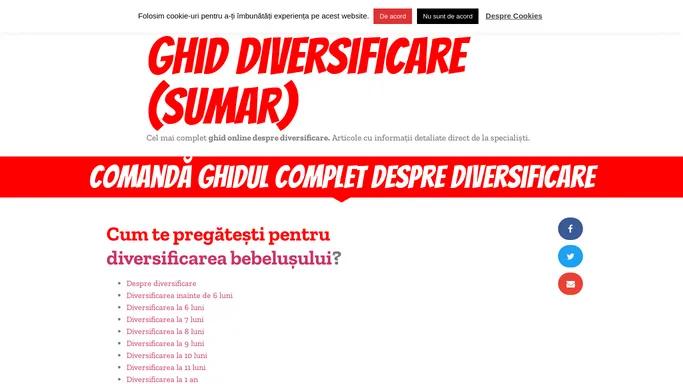 Ghid online - DiversificareaLaBebelusi.ro - by MamaDeProfesie