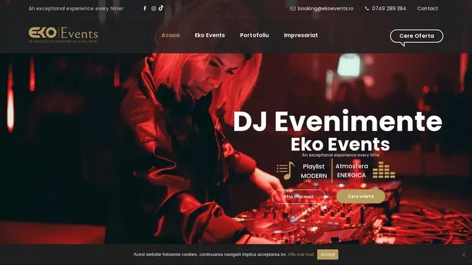 DJ Evenimente Brasov - Alegerea perfecta pentru evenimentul tau