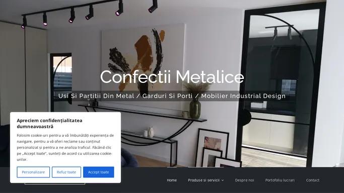 DM Custom Works - Confectii metalice in Bucuresti | Structuri metalice