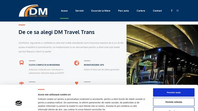 DM Travel Trans – Transport de pasageri intern si international