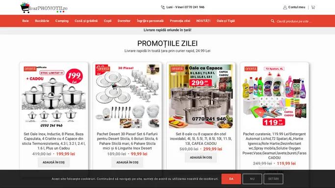 Doar Promotii – Magazin online cu produse la preturi reduse pentru casa ta!