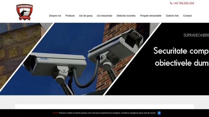 Doberman Security Service - Sisteme de securitate si preventie