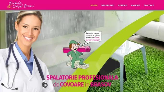 Spalatorie covoare Doctor Carpet Brasov