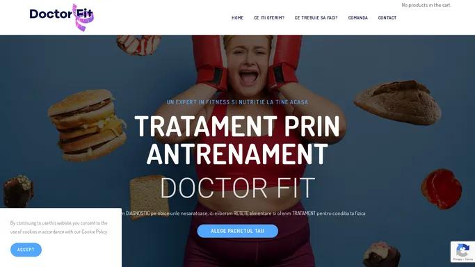 Doctor FIT - programe de nutritie si fitness online, personalizate