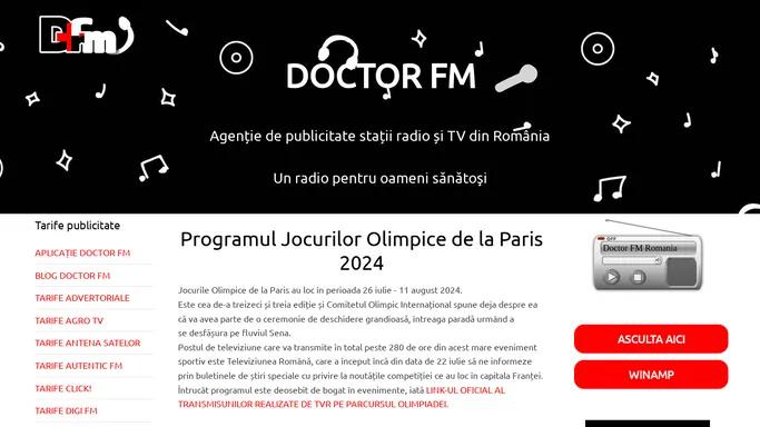 Doctor FM - Doctor FM - Un radio pentru oameni sanatosi