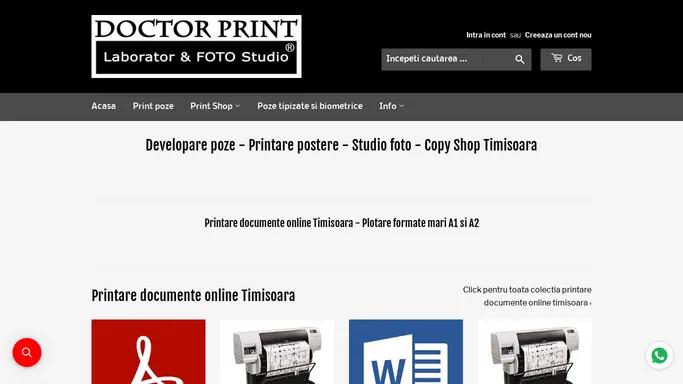 Laborator Foto & Copy Shop Timisoara - Doctor Print