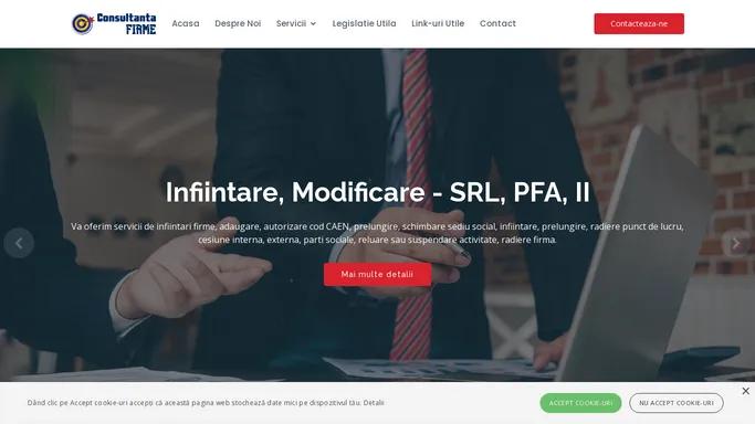 Doctorul de Firme Romanati - infiintare firma, modificare firma