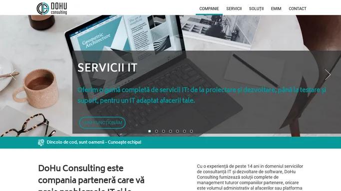 DoHu Consulting | Consultanta si dezvoltare software