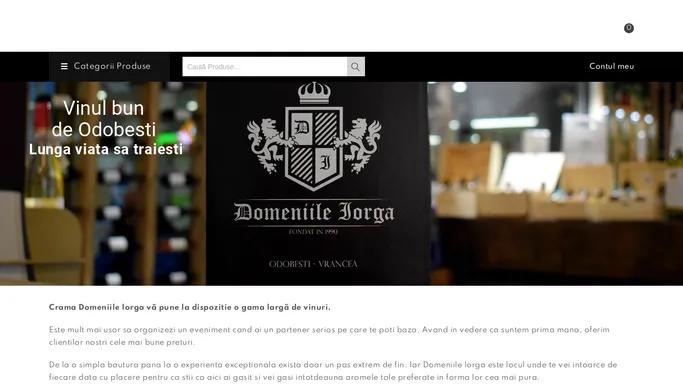 DomeniileIorga | Magazin online specializat, Vinuri BAG IN BOX, Vin Rosu, Vin Alb – Cea mai variata gama de vinuri bag in box, livrare gratuita in Bucuresti si Ilfov. Vinuri alese. Vinurile noastre provin din Vrancea