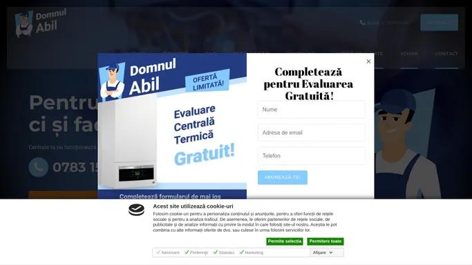 Domnul Abil - Service si montaje centrale termince