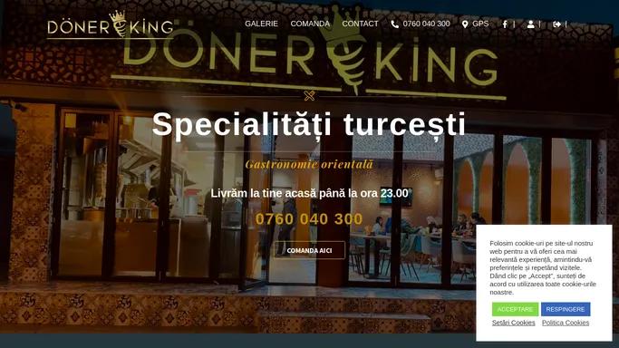 DONER KING Tecuci – Specialitati Turcesti Autentice