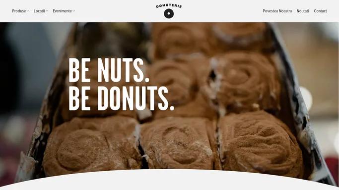 Donuterie – BE NUTS. BE DONUTS.