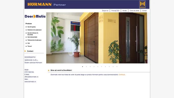 Doormatic | Dealer & Showroom Hormann