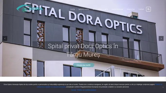 Dora Optics - O companie de servicii integrate de optica si oftalmologie