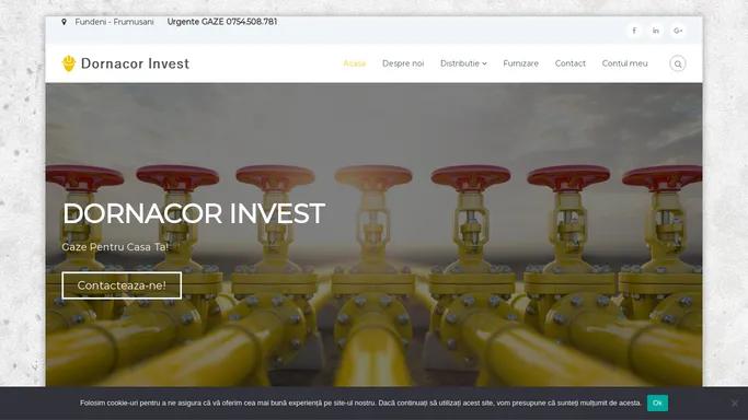 Dornacor Invest – Gaze pentru casa ta!