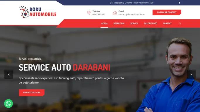 Doru Automobile – Service auto Darabani, tunning