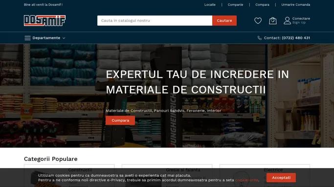 Dosamif - Expertul tau in materiale de constructii