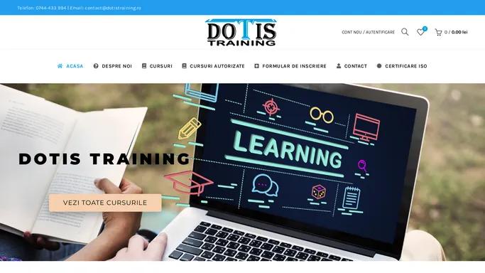 Dotis Training – Cursuri online