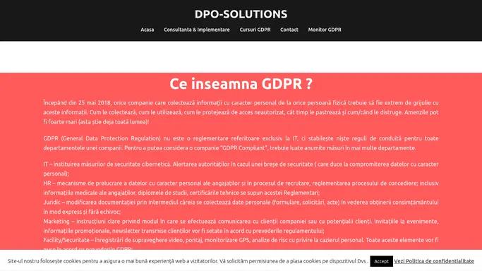 Responsabil Protectia Datelor | Servicii GDPR | DPO