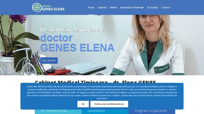 Cabinet Medical Timisoara | Doctor Genes Elena