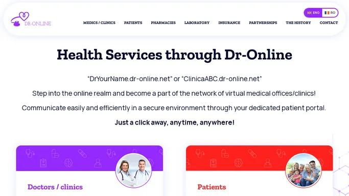 Healthcare Services through Dr-Online & Online Doctors