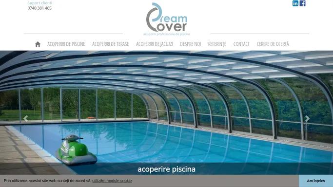 DreamCover - acoperiri profesionale de piscine
