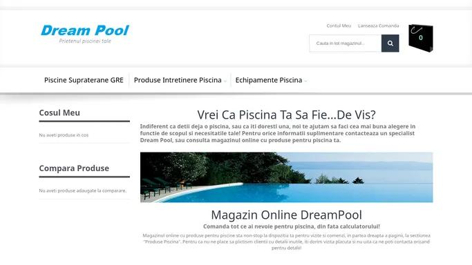 DreamPool, Magazin online piscine