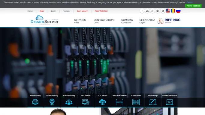 DreamServer | Dedicated VDS VPS SERVERS